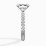 Martini Hidden Halo Engagement Ring