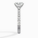 Martini Hidden Halo Engagement Ring