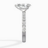 Martini Hidden Halo Engagement Ring