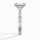 Martini Hidden Halo Engagement Ring