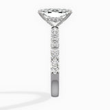 Martini Hidden Halo Engagement Ring