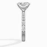 Martini Hidden Halo Engagement Ring