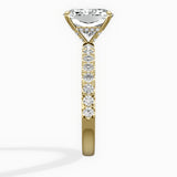 Martini Hidden Halo Engagement Ring