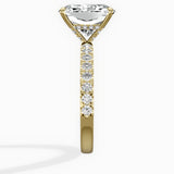 Martini Hidden Halo Engagement Ring