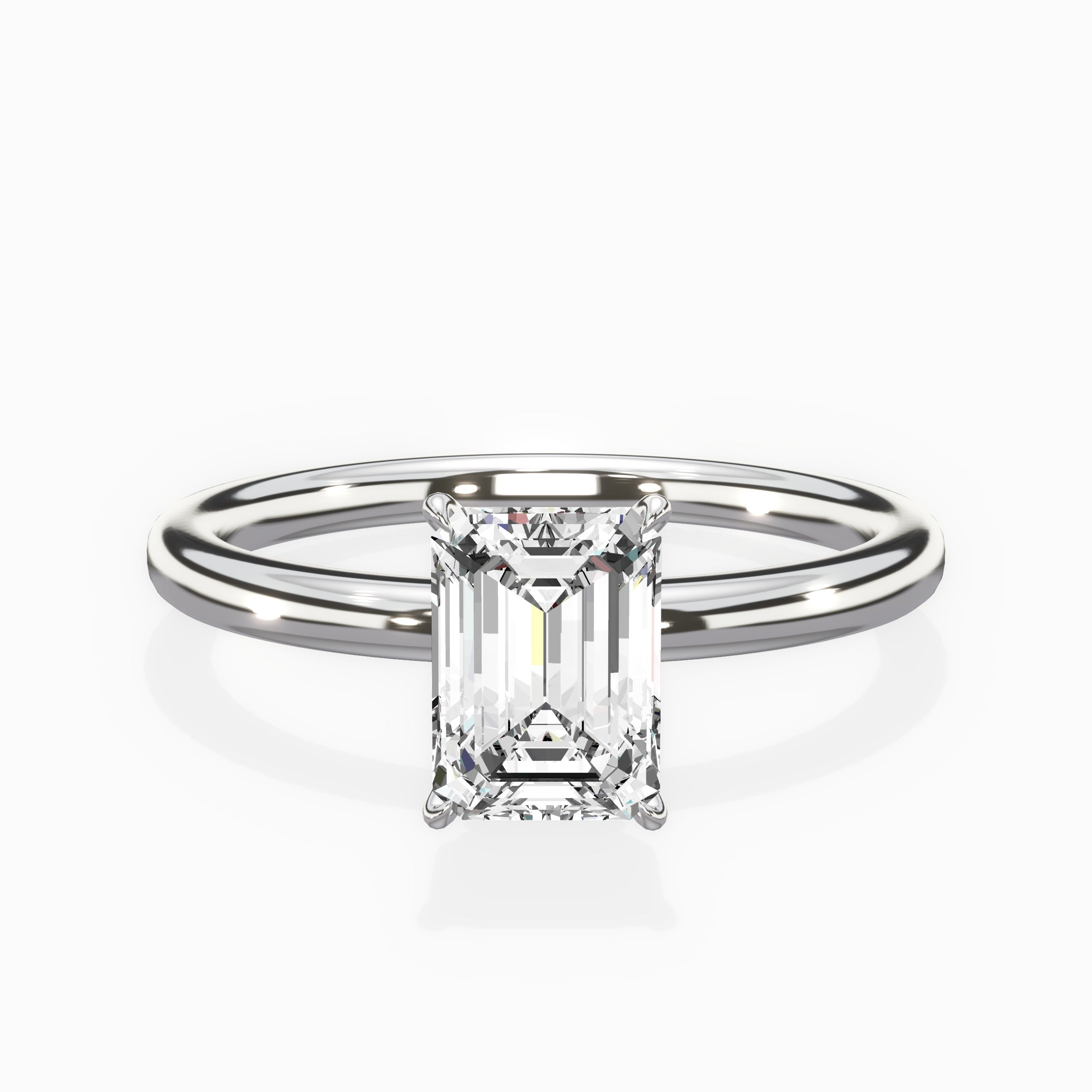 Paris Solitaire Engagement Ring
