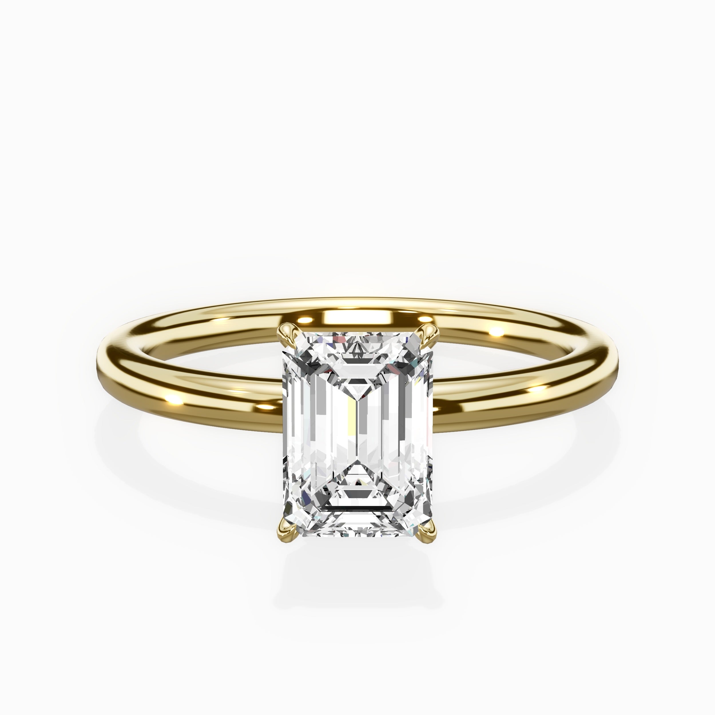 Paris Solitaire Engagement Ring