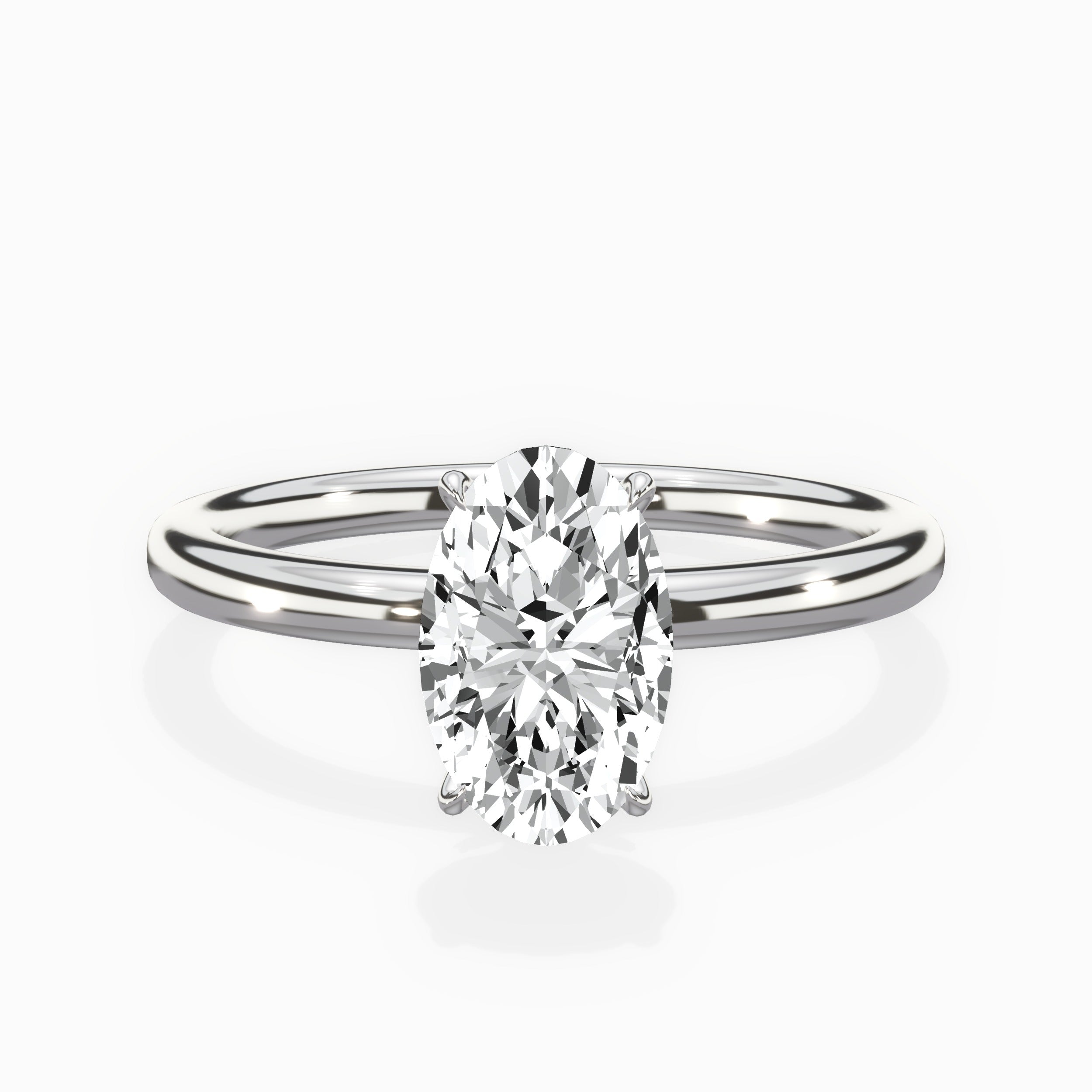 Paris Solitaire Engagement Ring