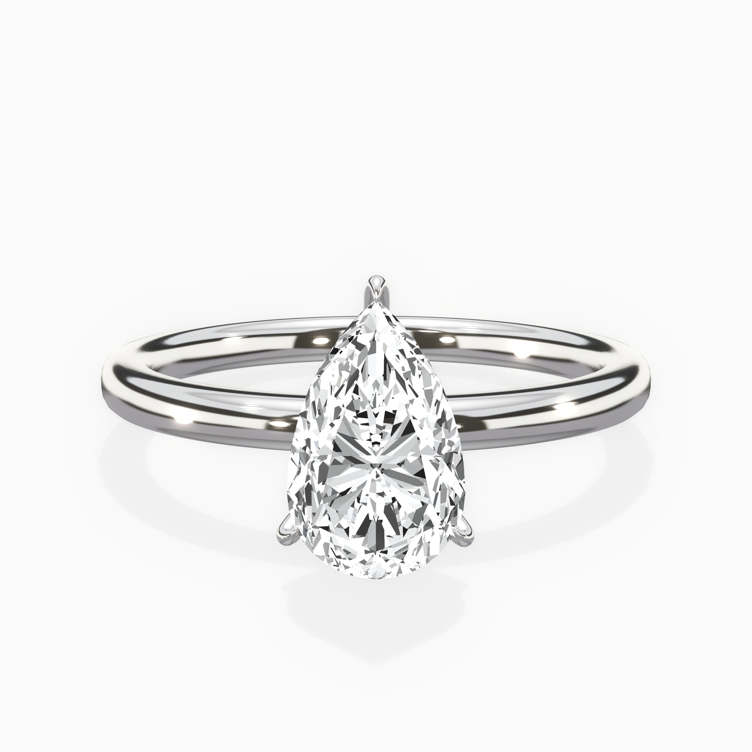 Paris Solitaire Engagement Ring