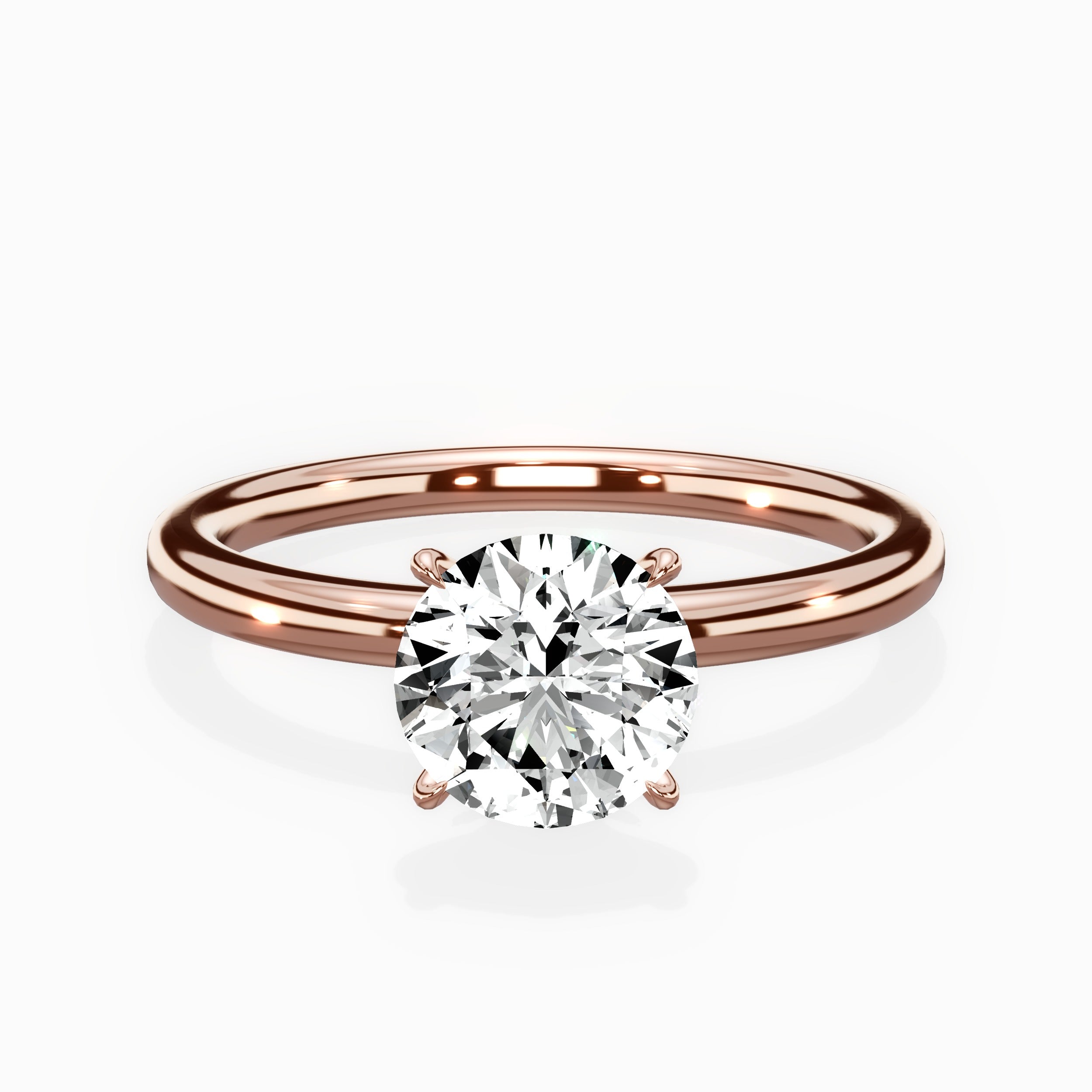 Paris Solitaire Engagement Ring