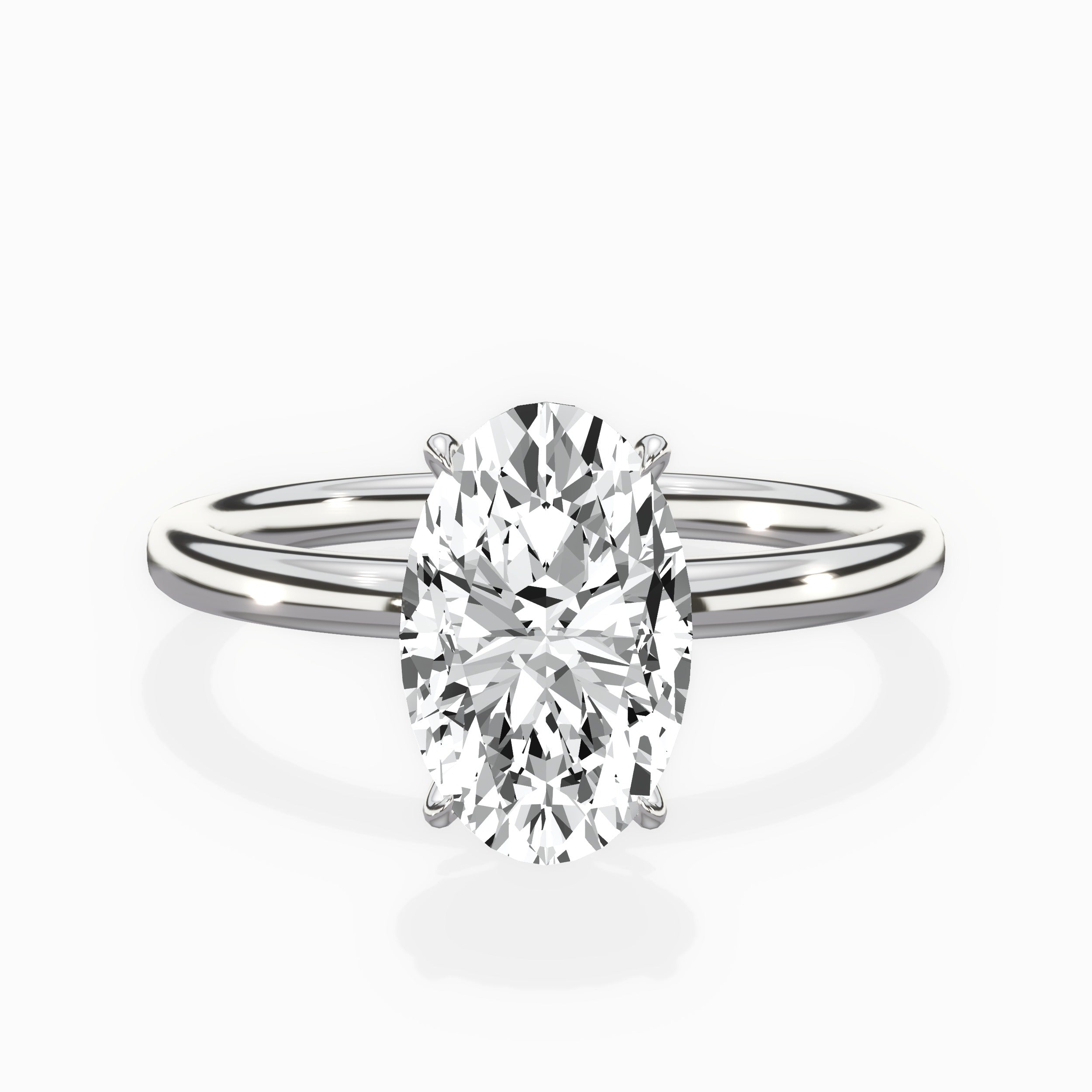 Paris Solitaire Engagement Ring