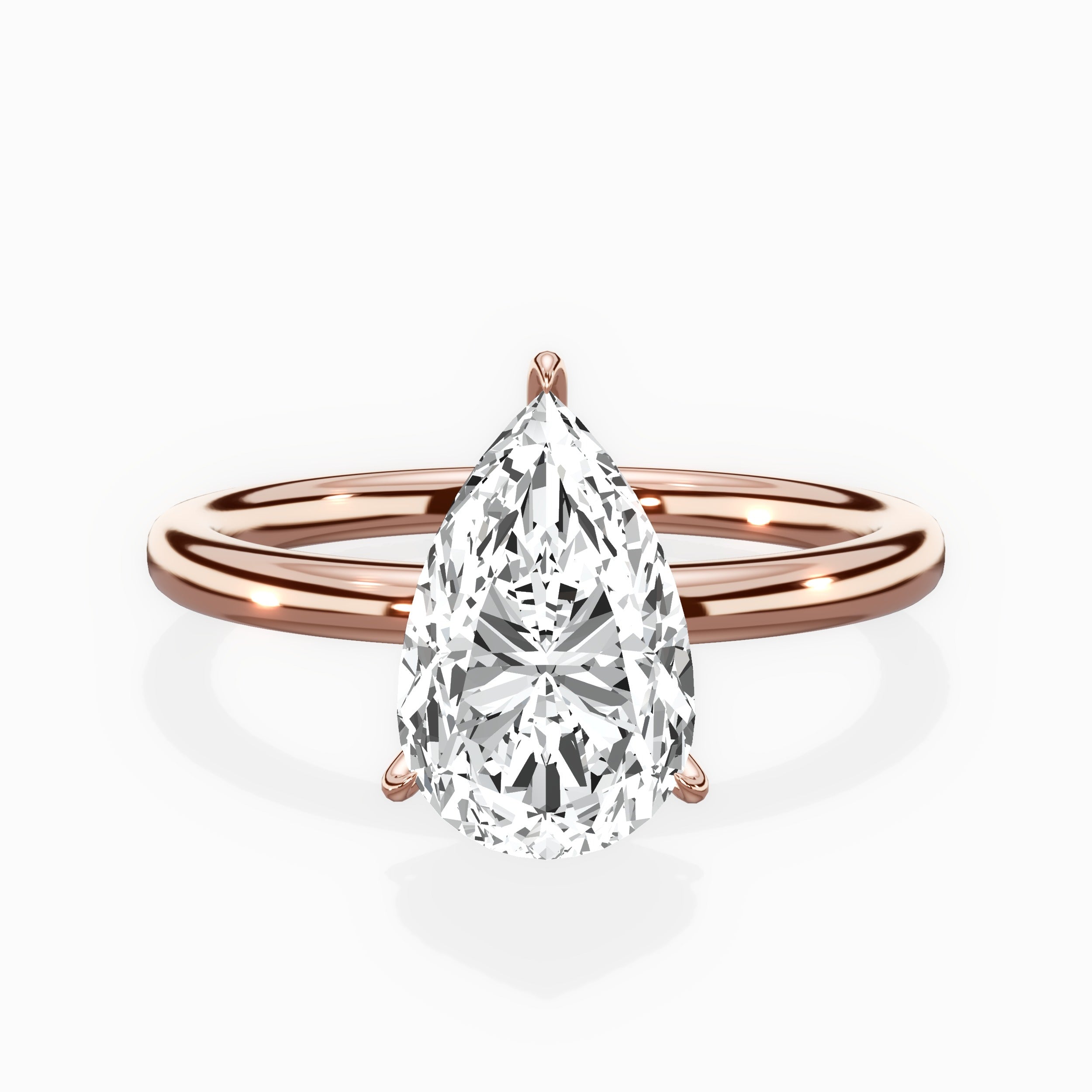 Paris Solitaire Engagement Ring