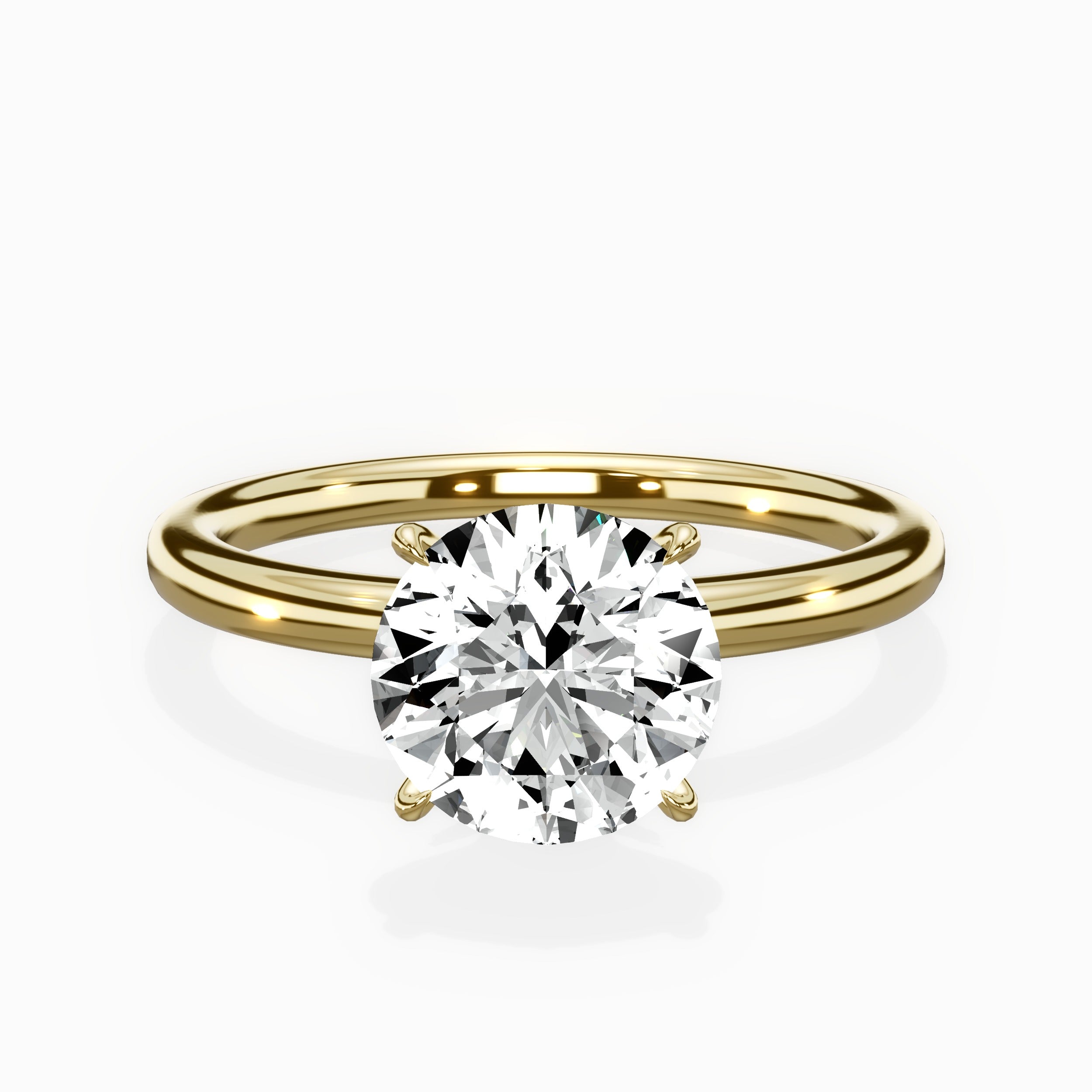 Paris Solitaire Engagement Ring