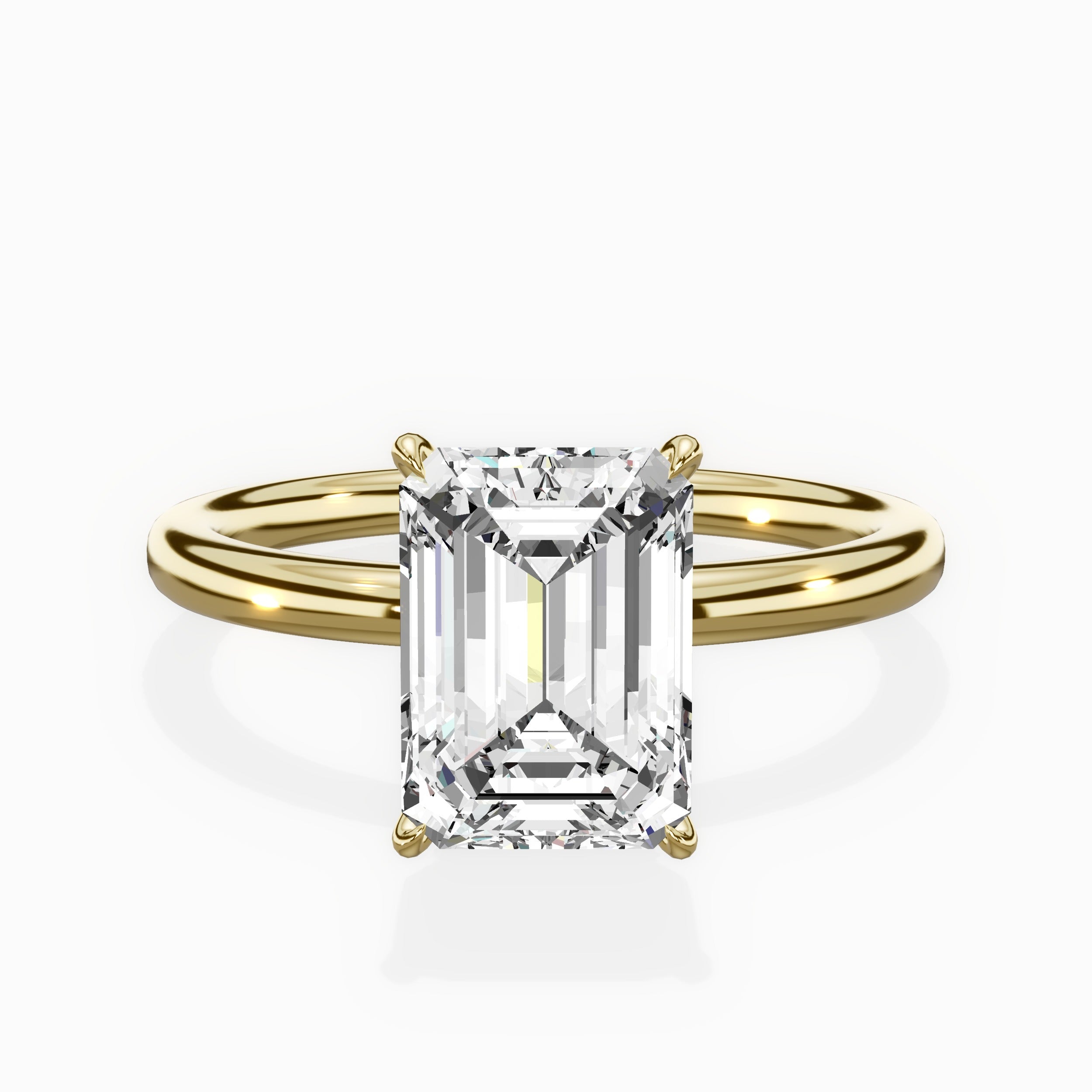 Paris Solitaire Engagement Ring