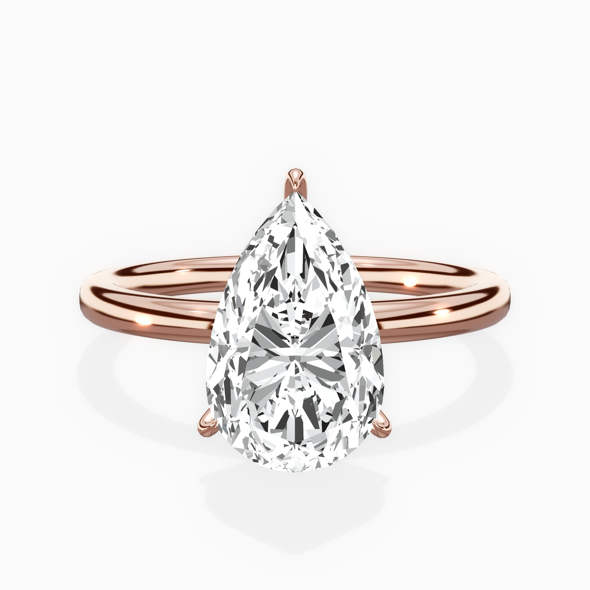 Paris Solitaire Engagement Ring
