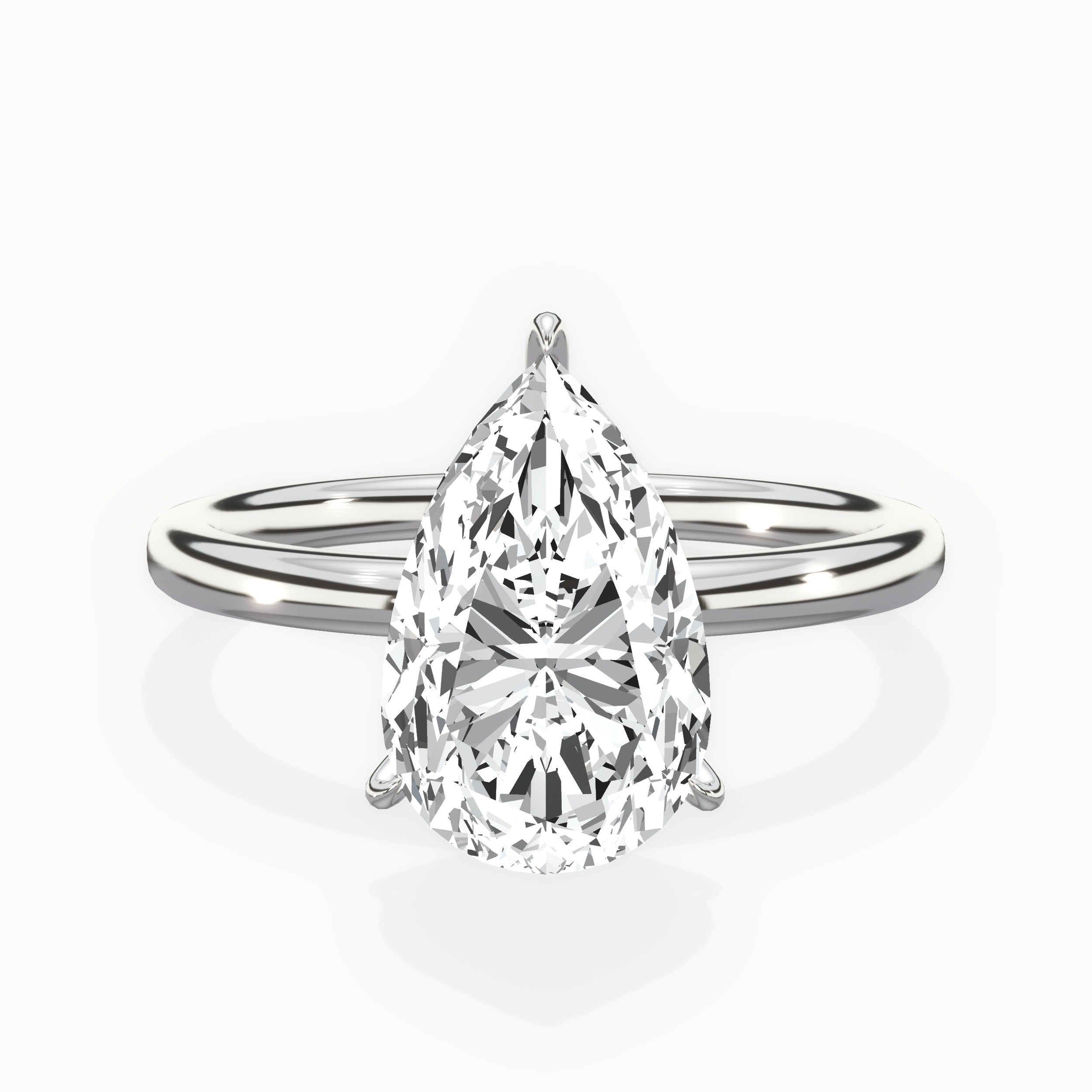 Paris Solitaire Engagement Ring