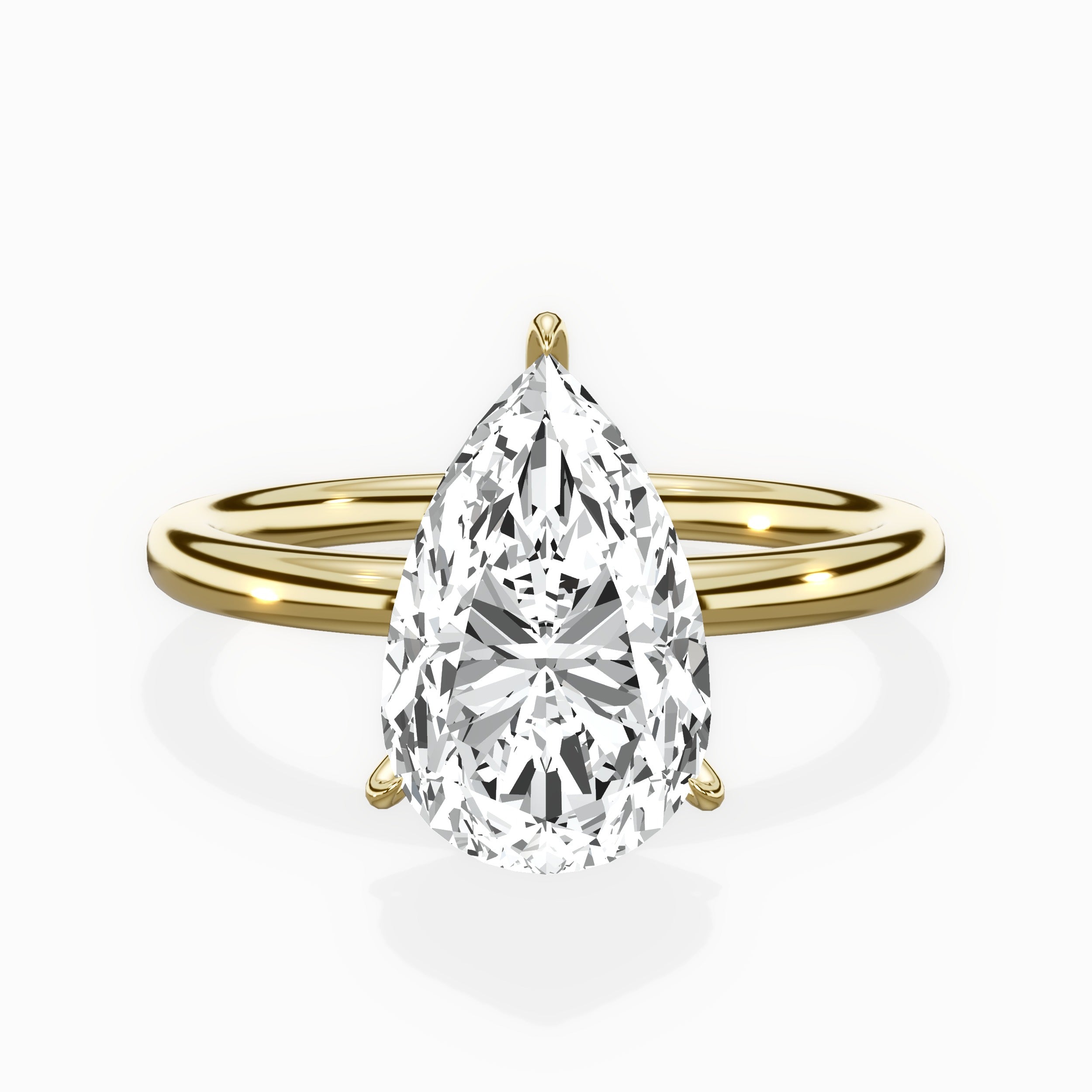 Paris Solitaire Engagement Ring