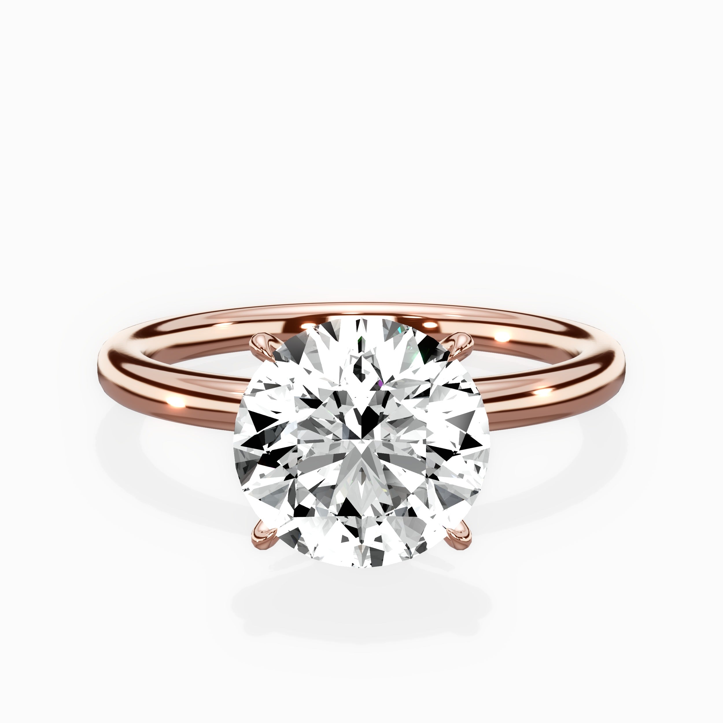 Paris Solitaire Engagement Ring