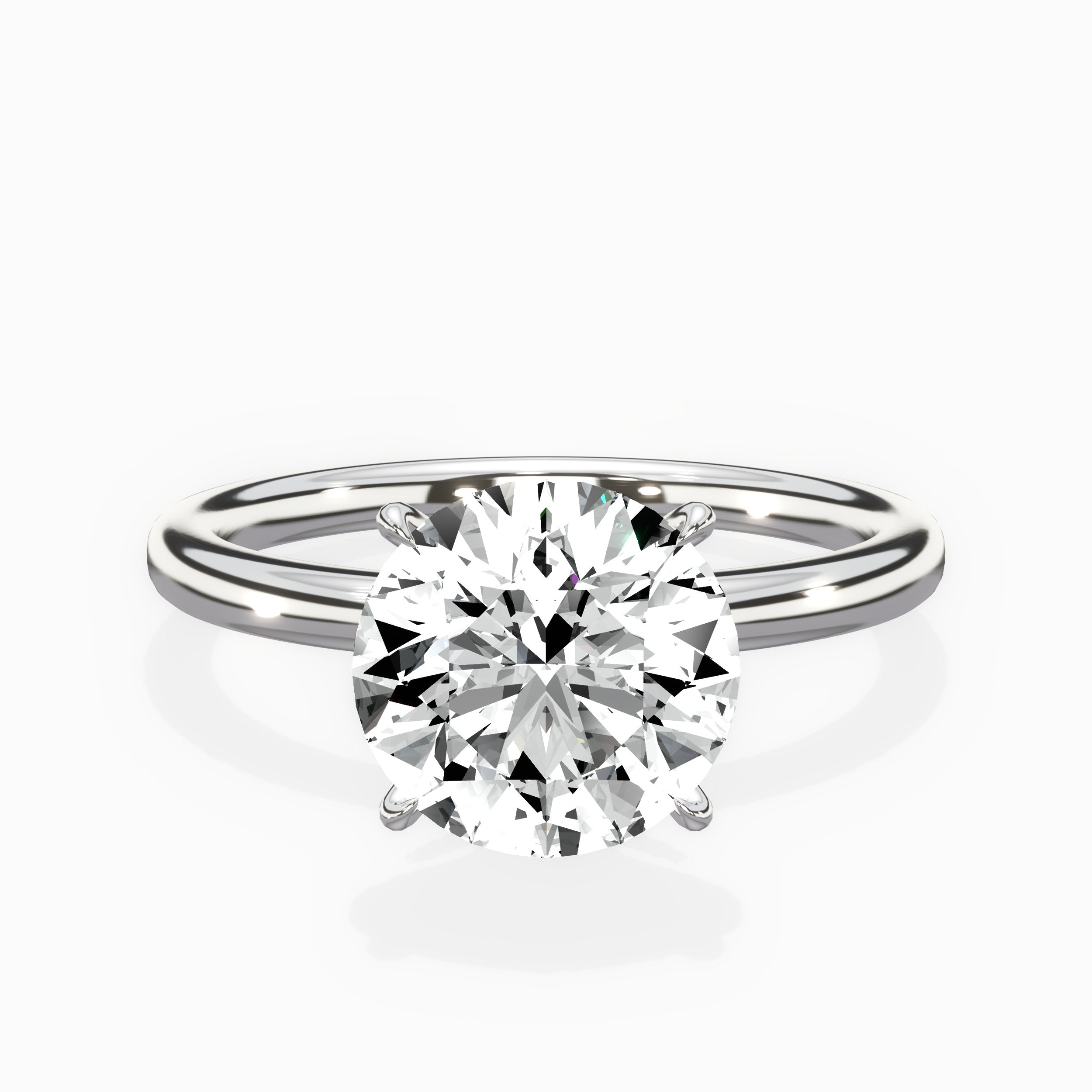 Paris Solitaire Engagement Ring