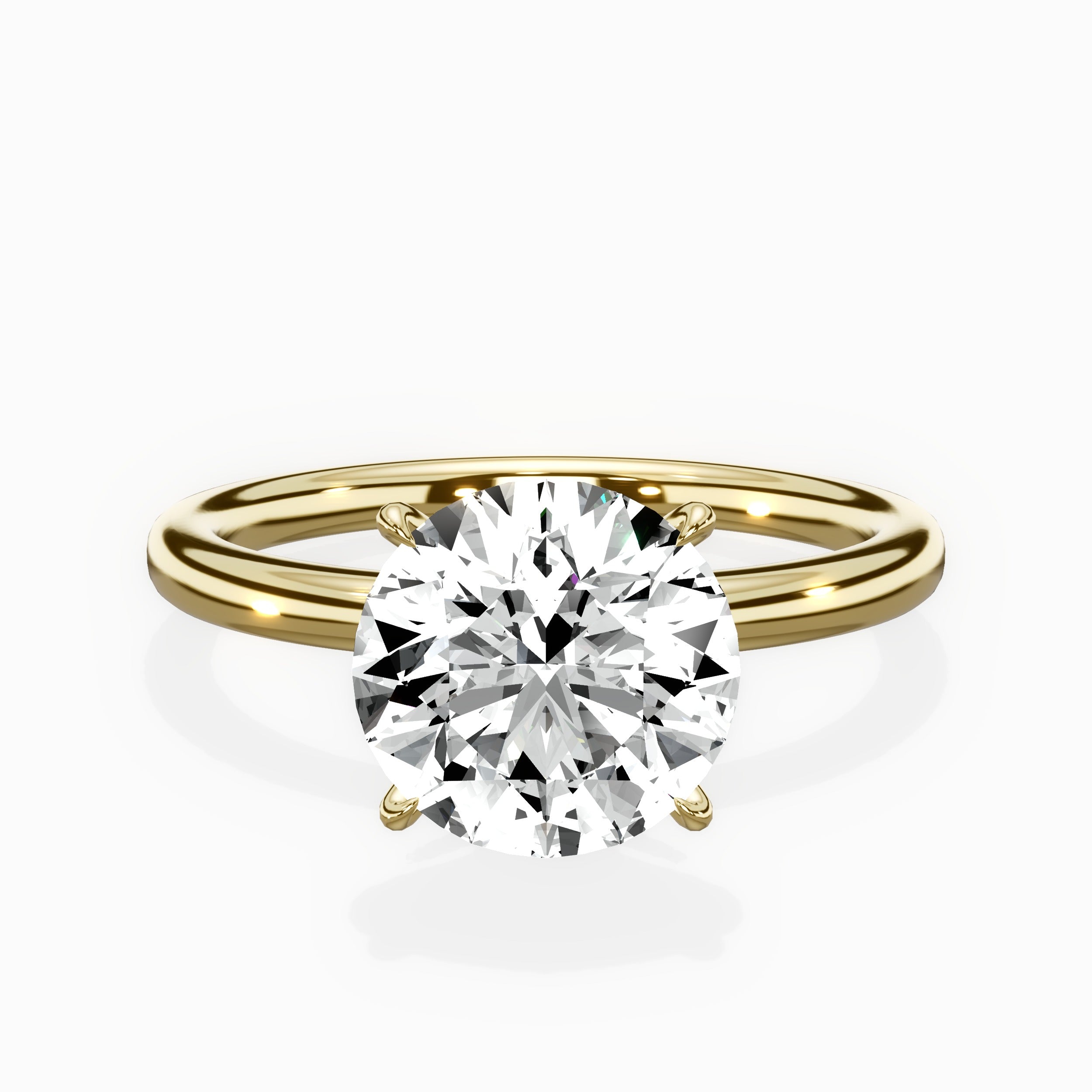 Paris Solitaire Engagement Ring