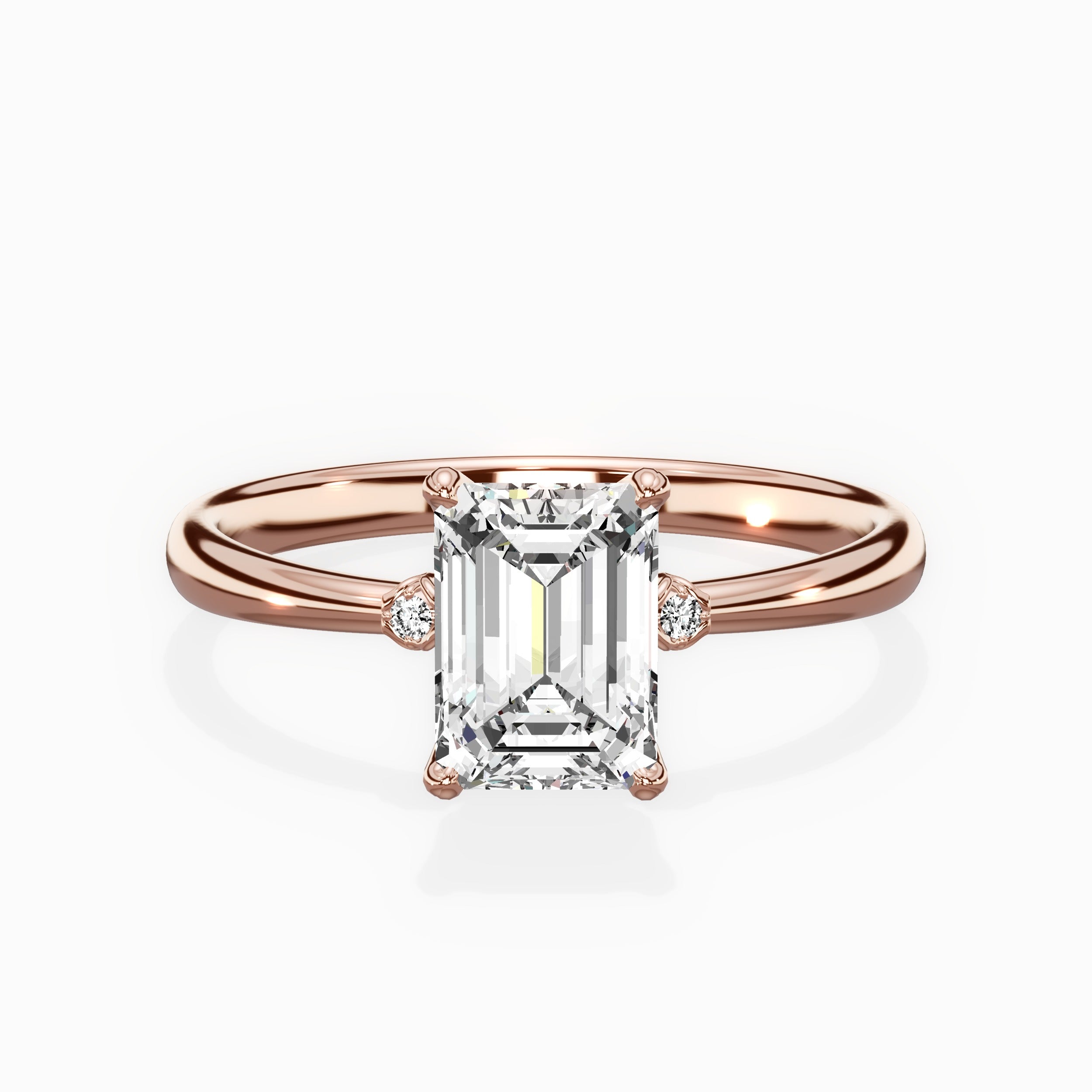 European Solitaire Engagement Ring