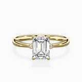 European Solitaire Engagement Ring