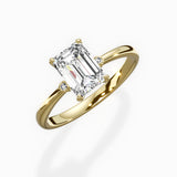 European Solitaire Engagement Ring