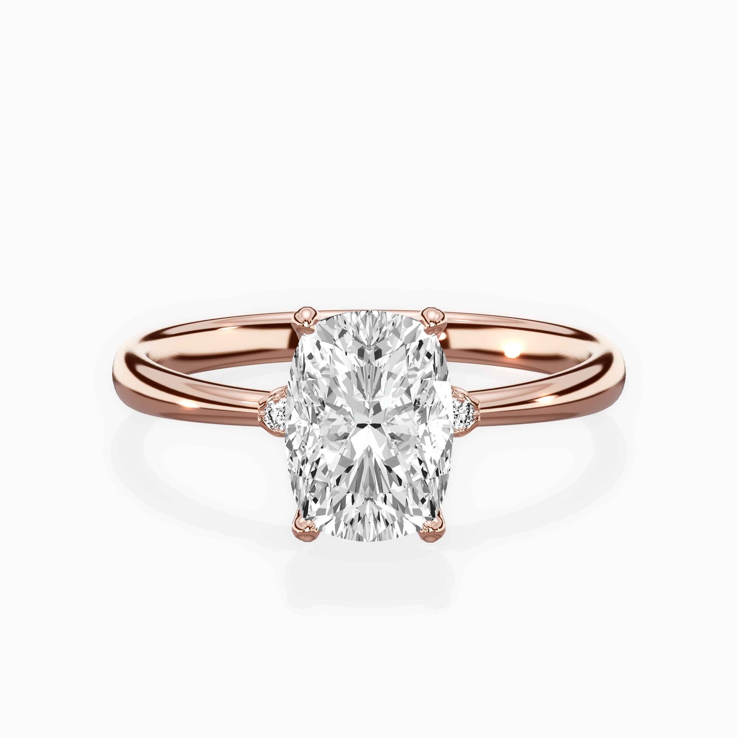 European Solitaire Engagement Ring
