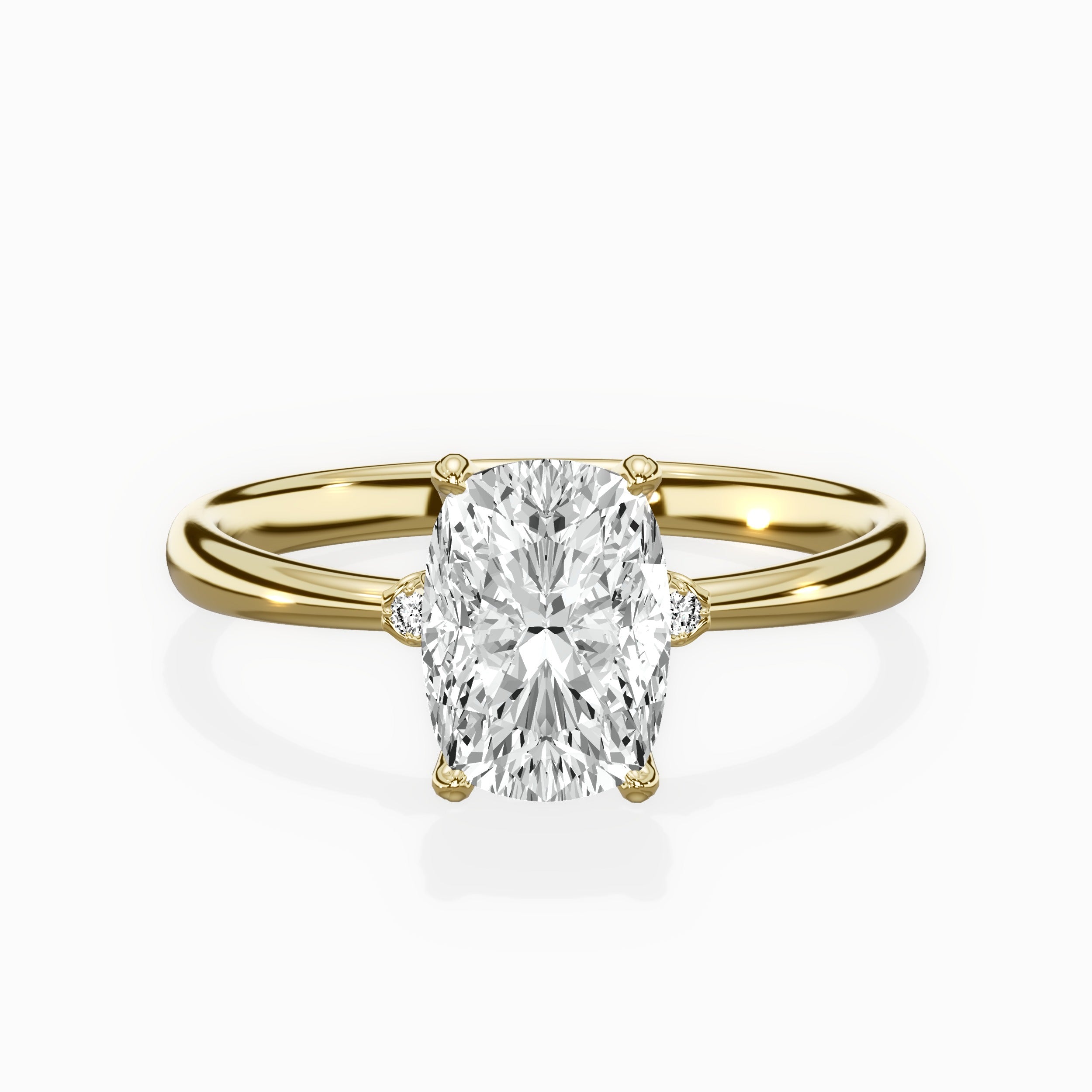 European Solitaire Engagement Ring