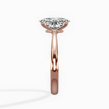 European Solitaire Engagement Ring