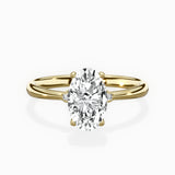 European Solitaire Engagement Ring