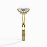 European Solitaire Engagement Ring
