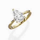 European Solitaire Engagement Ring