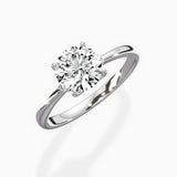 European Solitaire Engagement Ring
