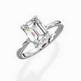 European Solitaire Engagement Ring