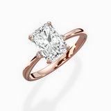 European Solitaire Engagement Ring