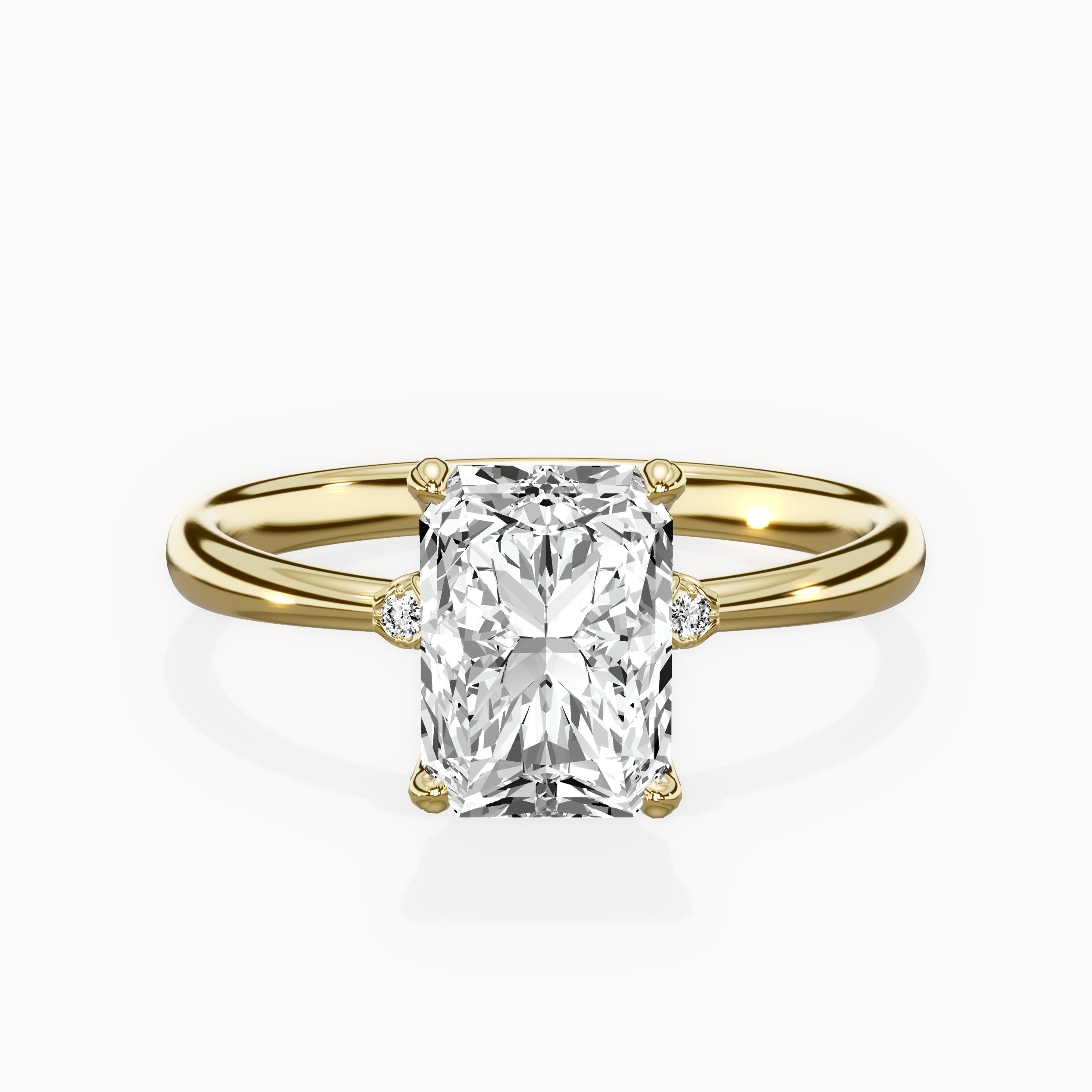 European Solitaire Engagement Ring