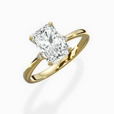 European Solitaire Engagement Ring
