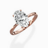 European Solitaire Engagement Ring