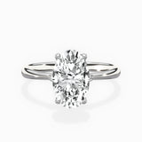 European Solitaire Engagement Ring