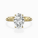European Solitaire Engagement Ring