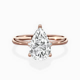European Solitaire Engagement Ring