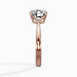 European Solitaire Engagement Ring