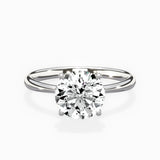 European Solitaire Engagement Ring