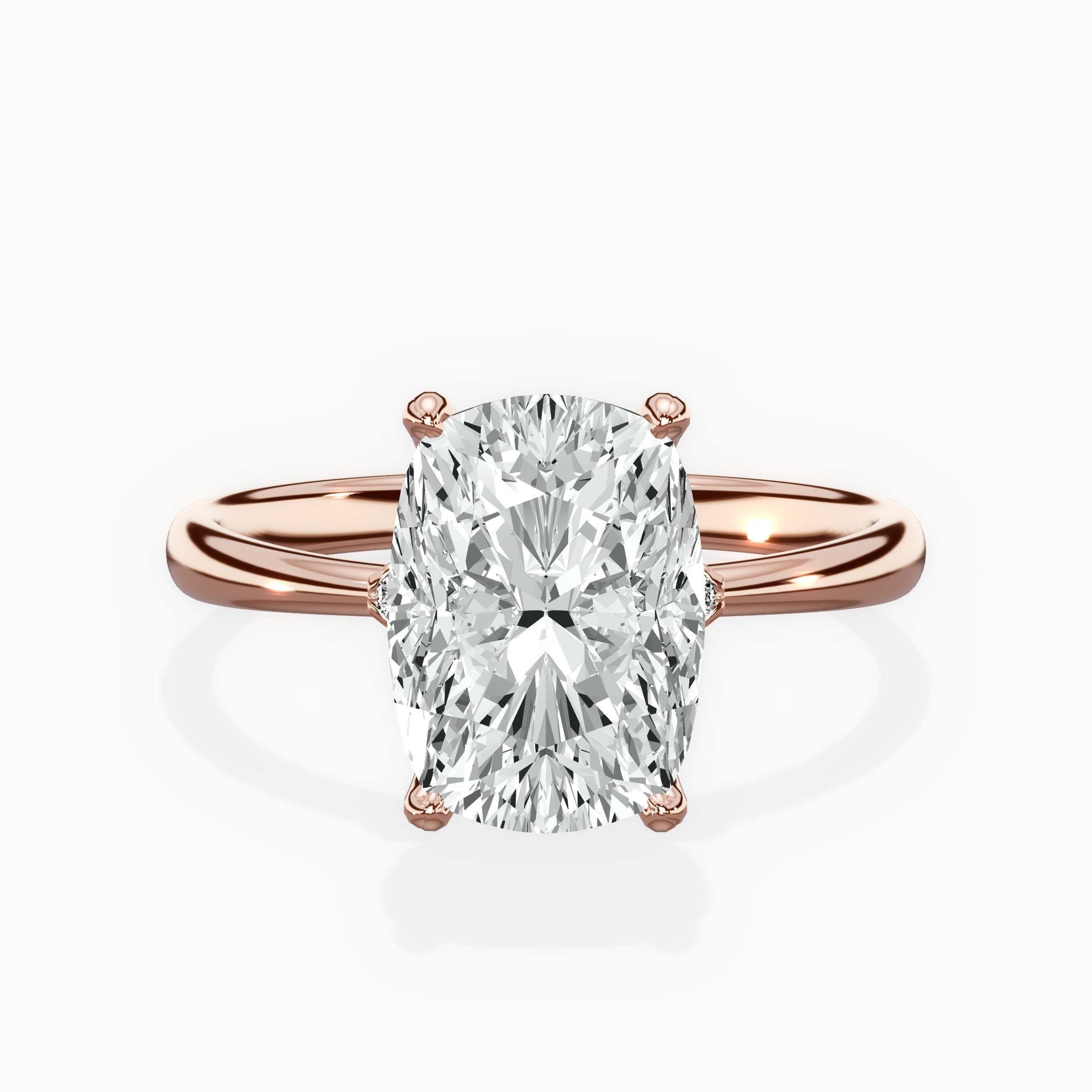 European Solitaire Engagement Ring