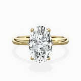 European Solitaire Engagement Ring