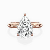 European Solitaire Engagement Ring