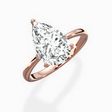 European Solitaire Engagement Ring