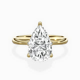 European Solitaire Engagement Ring