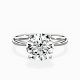 European Solitaire Engagement Ring