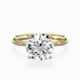 European Solitaire Engagement Ring